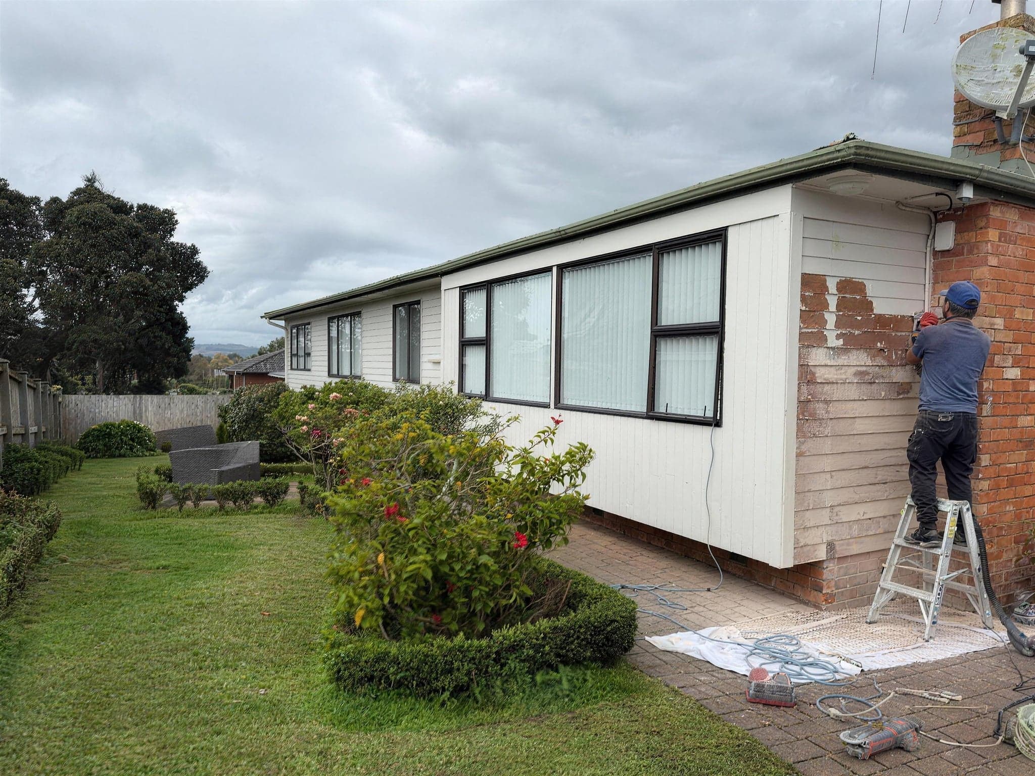 Paint Stripping & Exterior Restoration